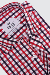 RED CHECK SHIRT
